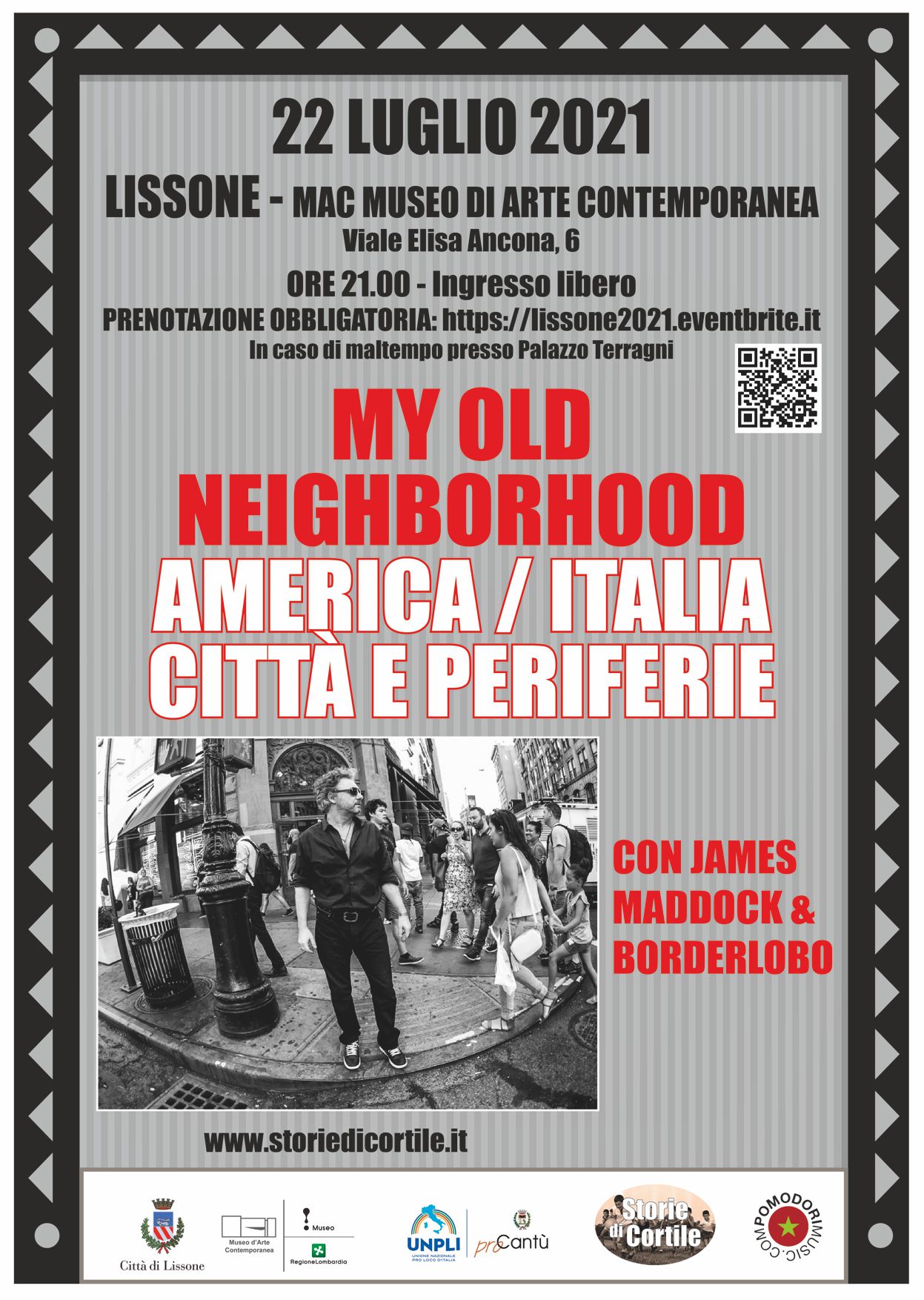 22/07/2021 - Lissone - My old Neighborhood con James Maddock e BorderLobo