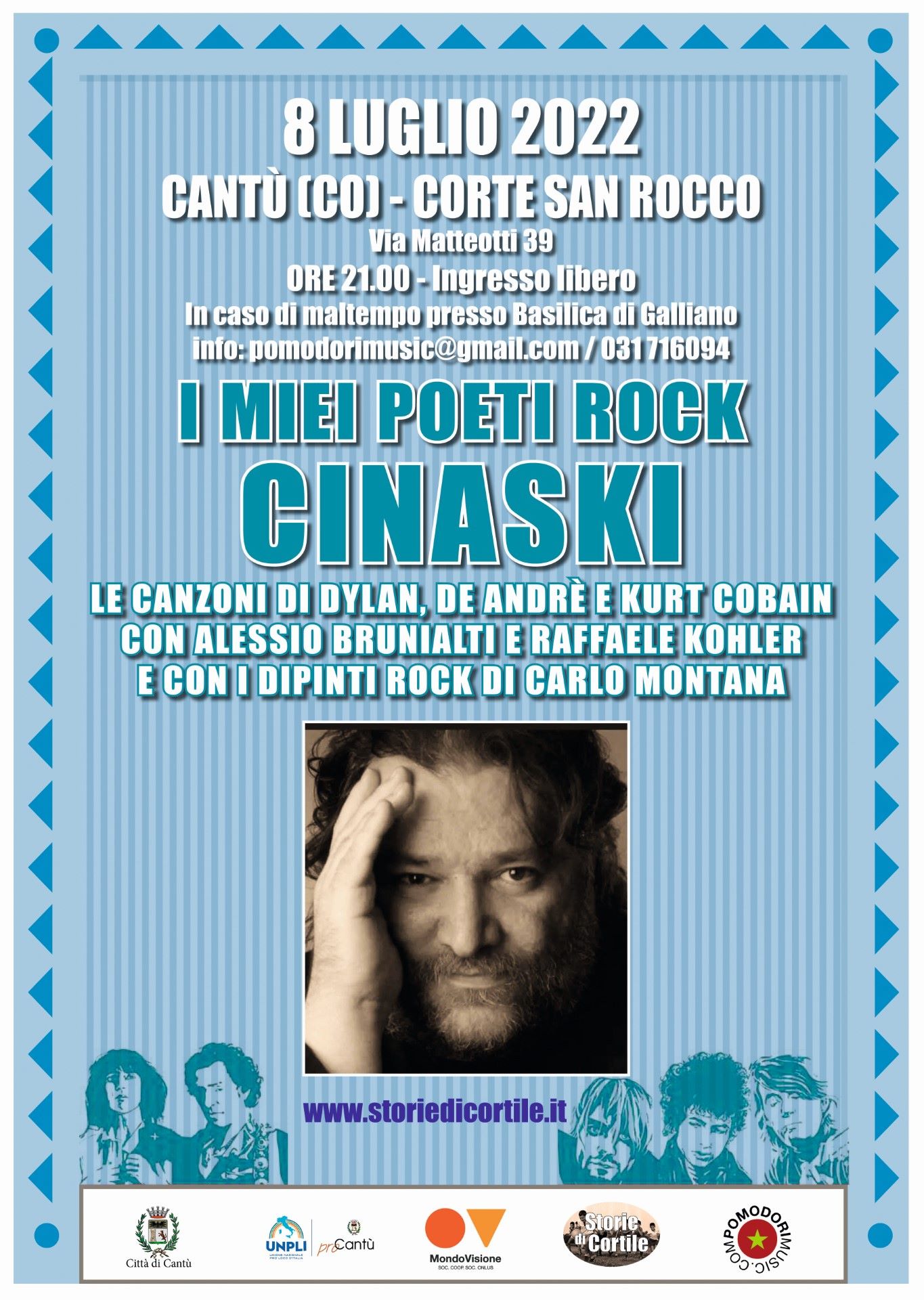 Storie di Cortile: I miei Poeti Rock Cinaski