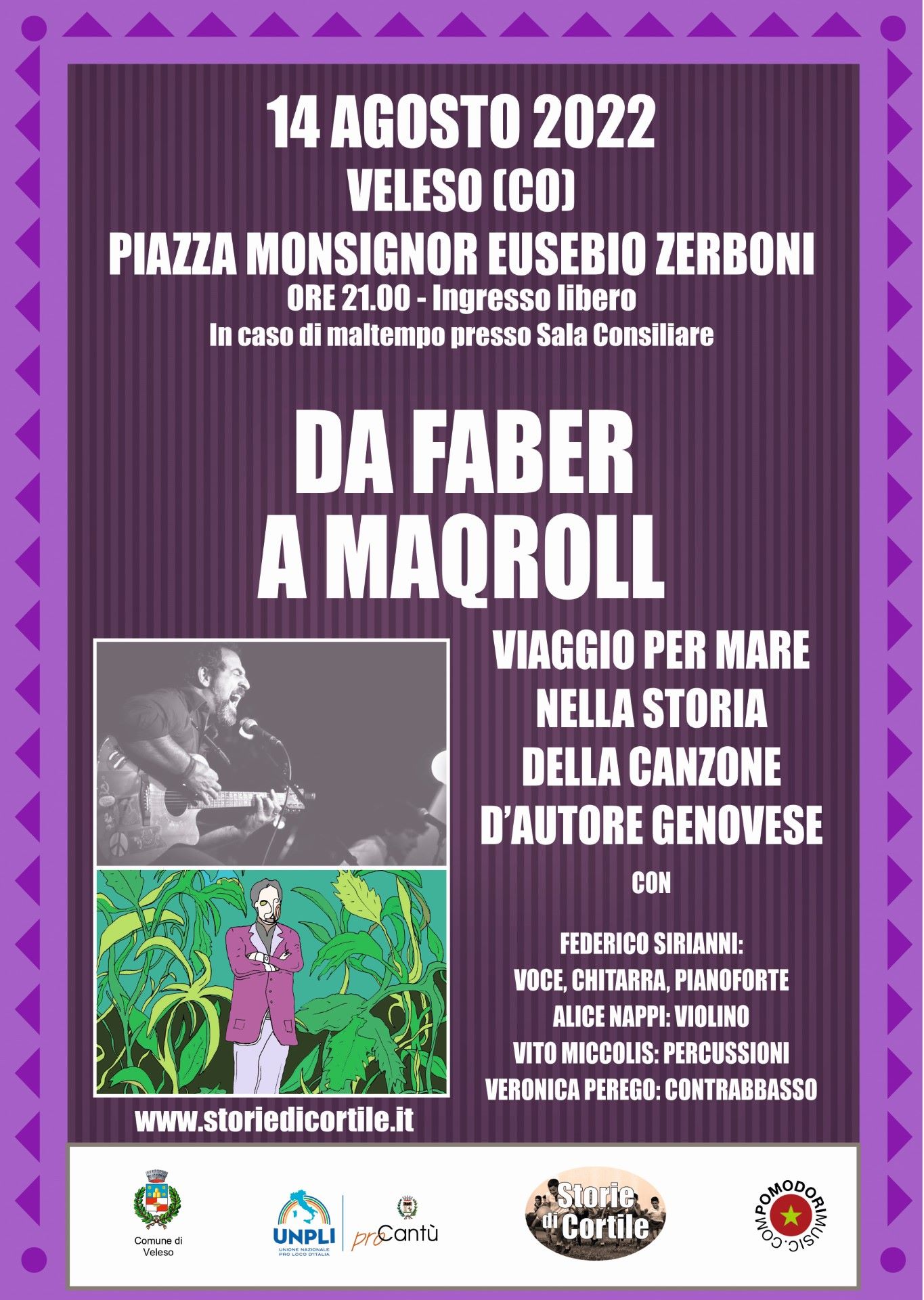 Storie di Cortile: Da Faber a Maqroll