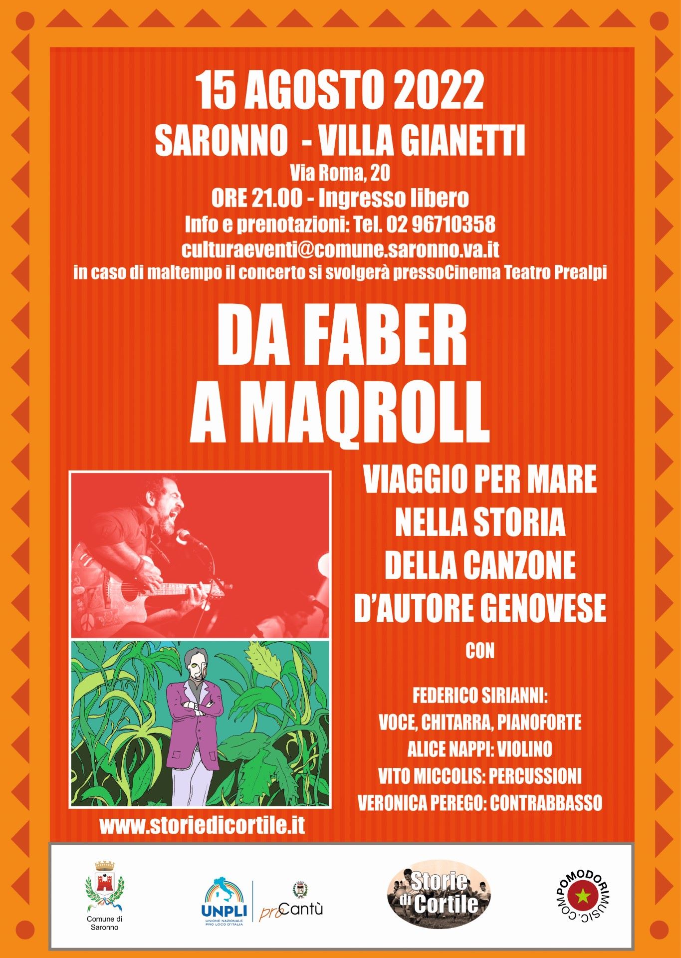 Storie di Cortile: Da Faber a Maqroll