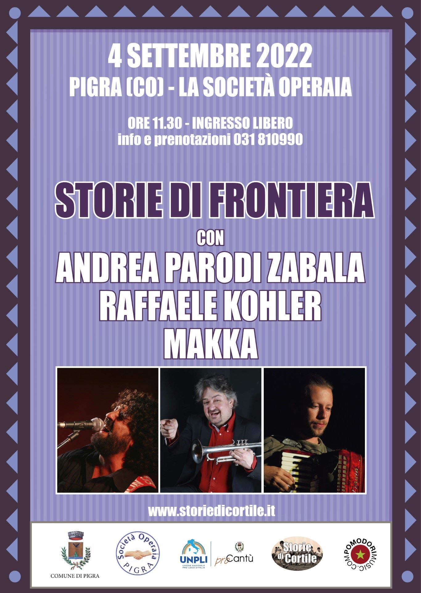 Storie di Cortile: Storie di frontiera