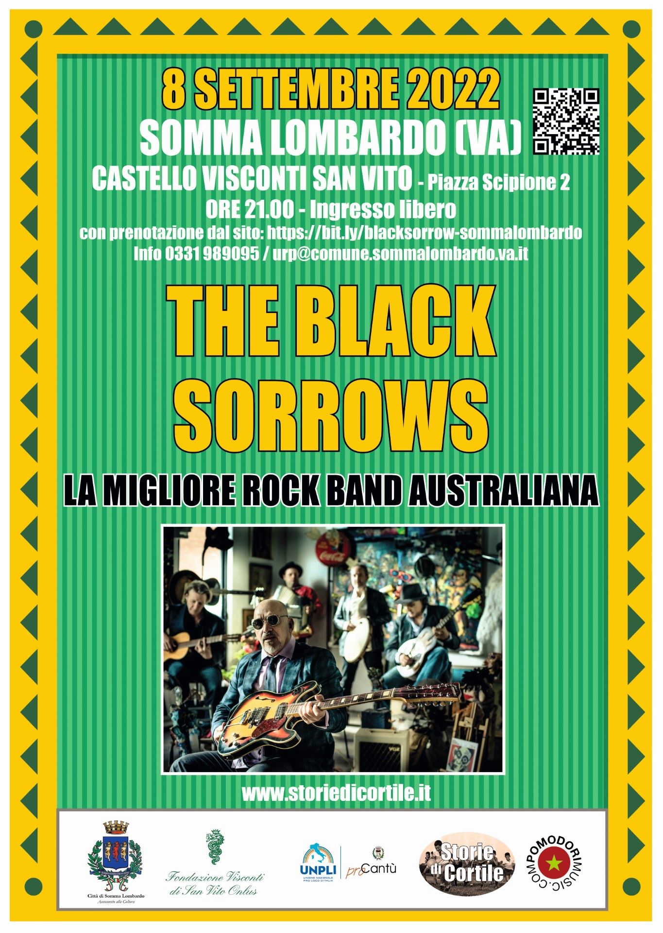 Storie di Cortile: The Black Sorrows